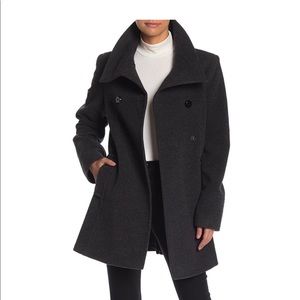 Larry Levine Wool Blend Coat - size Small